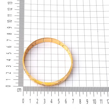 20 gr. 22 Ayar Altın Bilezik (1,5 cm Enli) - 5