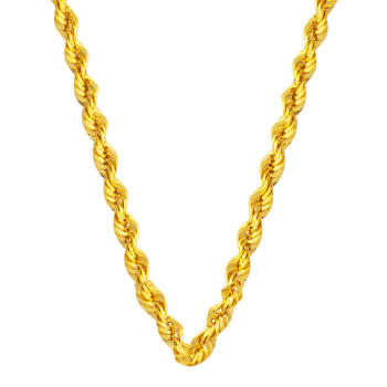 22 Ayar Altın Burma Zincir - 60 cm - 1