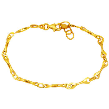 22 Ayar Altın İnce Spor İtalyan Bileklik - Bilezikçi