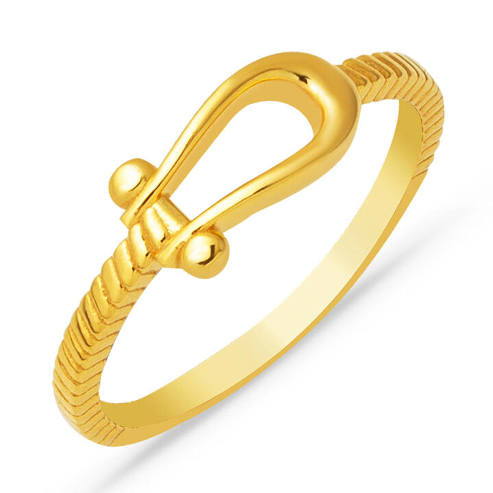 22 Ayar Altın Kemer Yüzük - 1