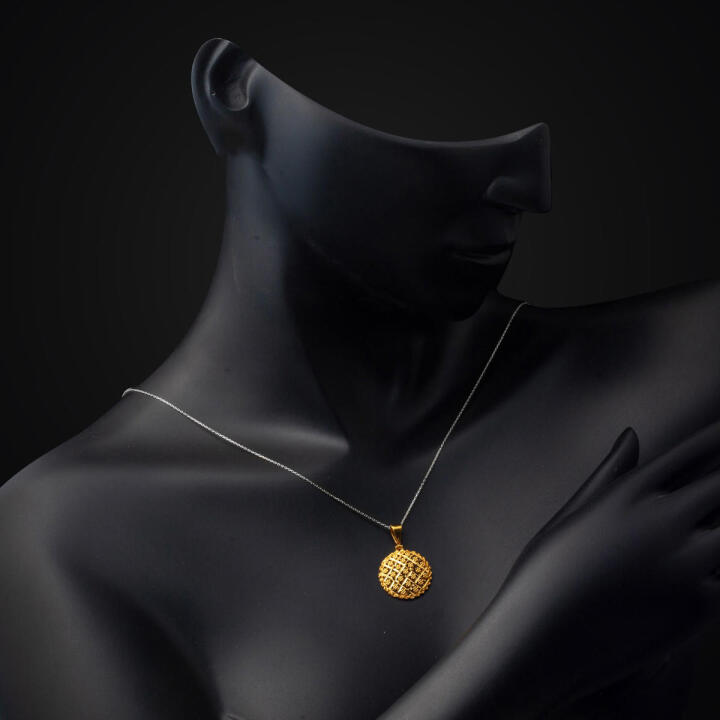 22 Ayar Altın Yaşam Çiçeği Kolye Ucu - 4