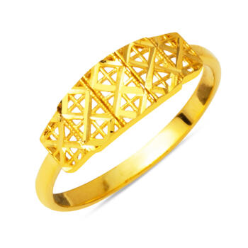 22 Ayar Altın Zarif Kadın Yüzük - Bilezikçi