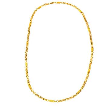 22 Ayar Doc Halka Boyun Zinciri 50cm. - 5