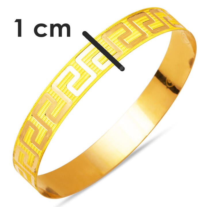 22 Ayar Versage Altın Tel Bilezik 12 gr. - 6