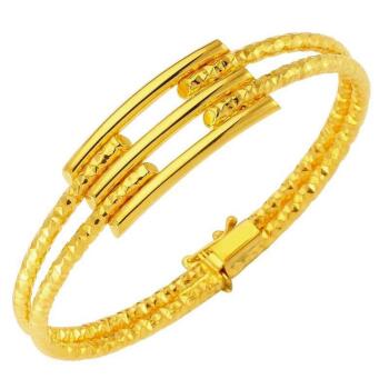 3 Sıralı Kaburga 22 Ayar Altın Bilezik - Bilezikçi