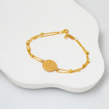 Ata Çeyrek Altınlı 22 Ayar Dorikalı Bileklik - 3