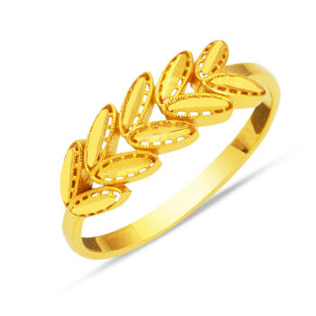 Başak Model 22 Ayar Altın Yüzük - Bilezikçi