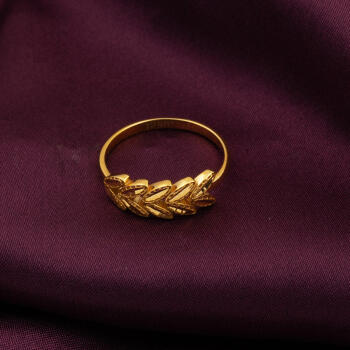 Başak Model 22 Ayar Altın Yüzük - 6