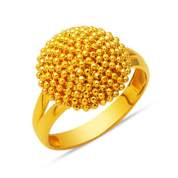 Beypazarı 22 Ayar Taşsız Altın Yüzük - Bilezikçi