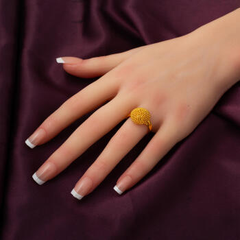 Beypazarı 22 Ayar Taşsız Altın Yüzük - 2