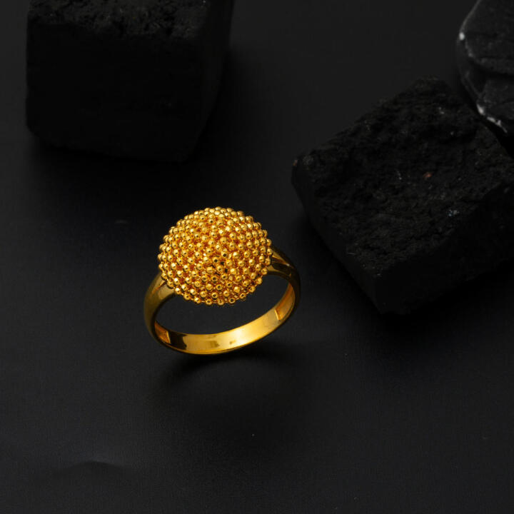 Beypazarı 22 Ayar Taşsız Altın Yüzük - 3