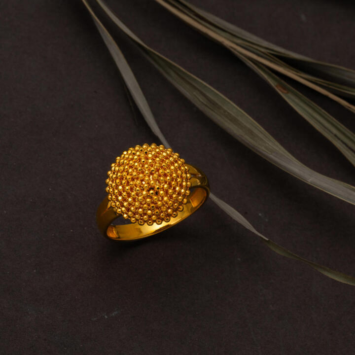 Beypazarı 22 Ayar Taşsız Altın Yüzük - 6