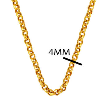 Doç 22 Ayar Altın Zincir (55 cm) - 6