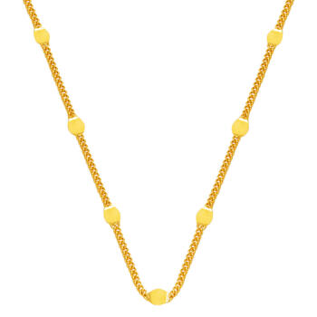 Dubai 22 Ayar Altın Zincir - 50 cm - 7