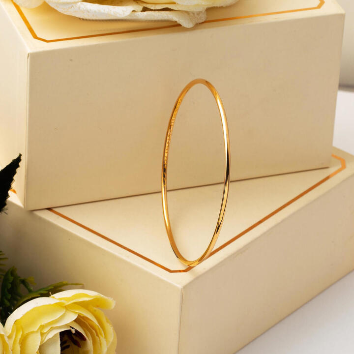 Düz Ajda 22 Ayar Altın Bilezik - 6 Gr - 5