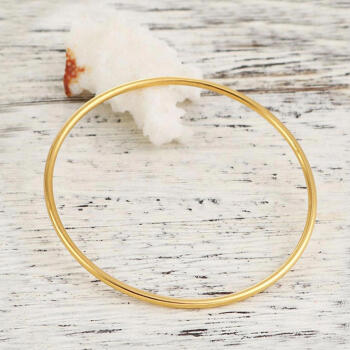 Düz Ajda 22 Ayar Altın Bilezik - 6 Gr - 6