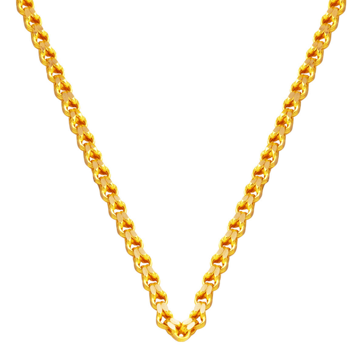 Güverse 22 Ayar Altın Zincir - 60 Cm