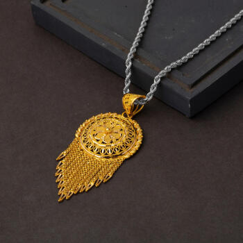 Hint Model 22 Ayar Altın Kolye Ucu - 2