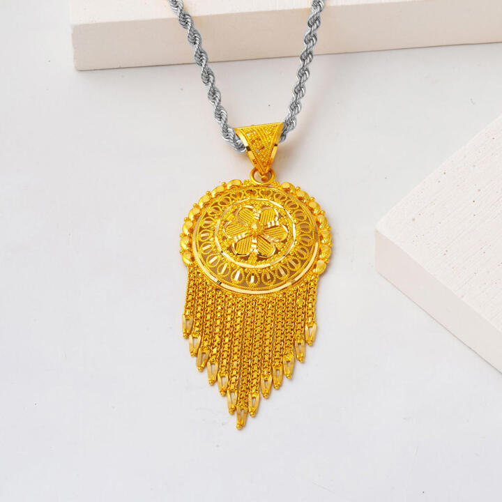 Hint Model 22 Ayar Altın Kolye Ucu - 3