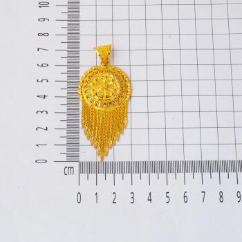 Hint Model 22 Ayar Altın Kolye Ucu - 6