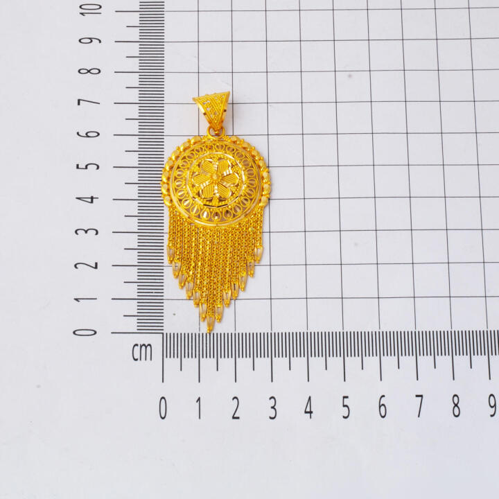 Hint Model 22 Ayar Altın Kolye Ucu - 6