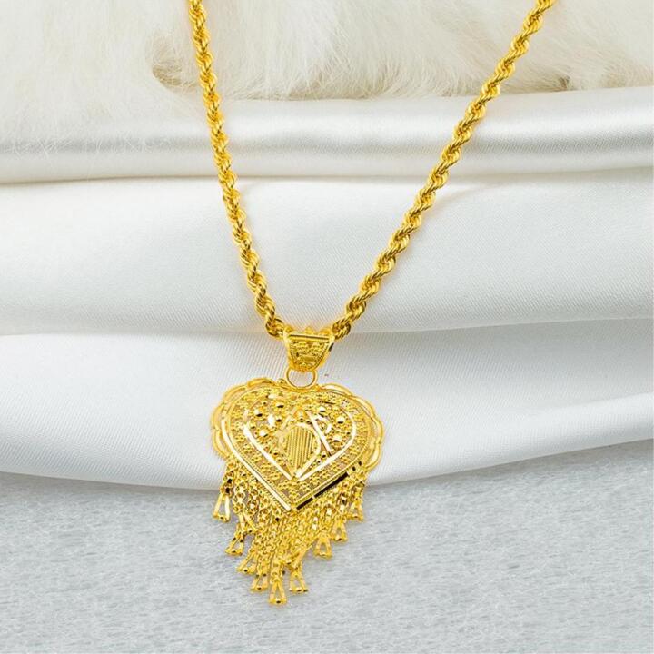 Kalpli Hint İşi 22 Ayar Altın Kolye 15 gr. - 2