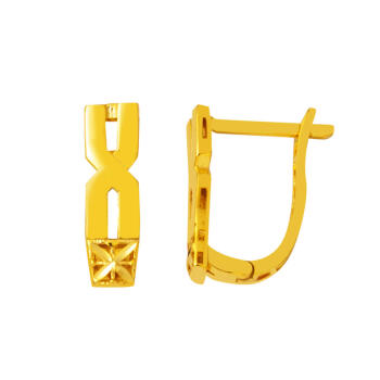 Kemer Tasarım 22 Ayar Altın Küpe - Bilezikçi