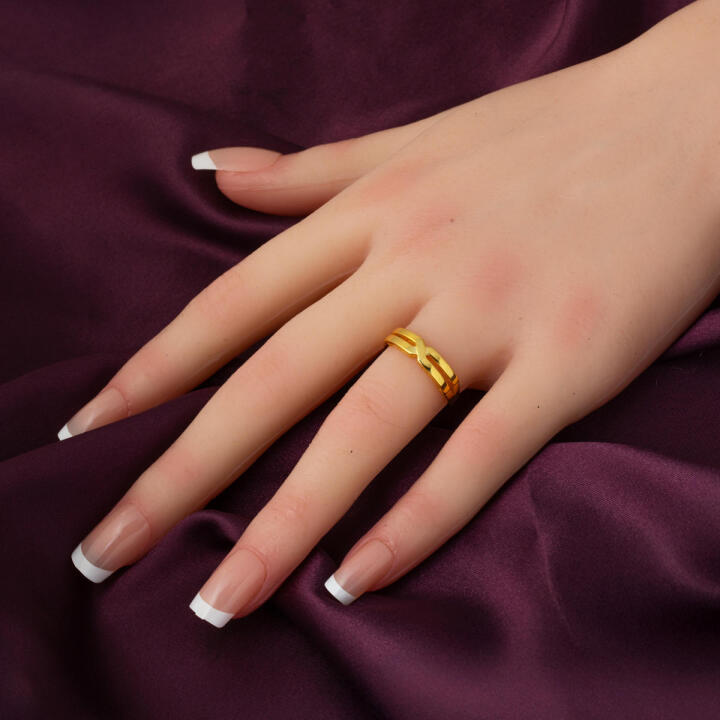 Kemer Tasarım 22 Ayar Altın Yüzük - 2