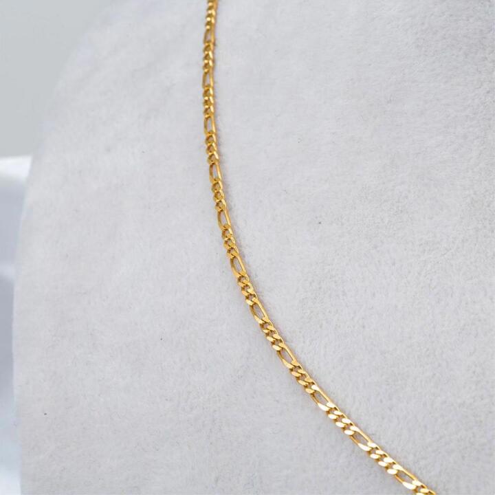 Klasik 22 Ayar Altın Zincir 60cm - 3