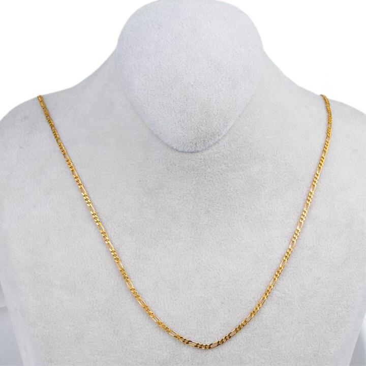 Klasik 22 Ayar Altın Zincir 60cm - 4