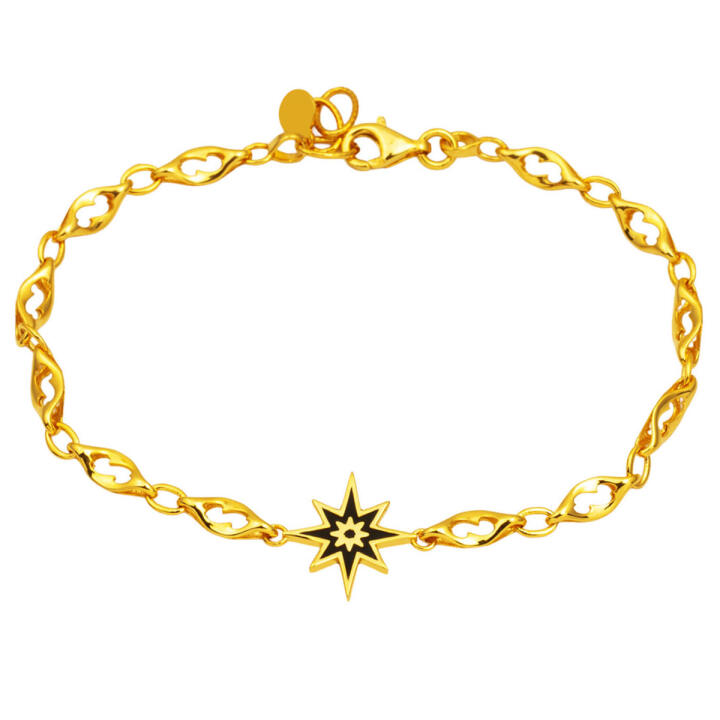 Kuzey Yıldızı İtalyan 22 Ayar Altın Bileklik - 1