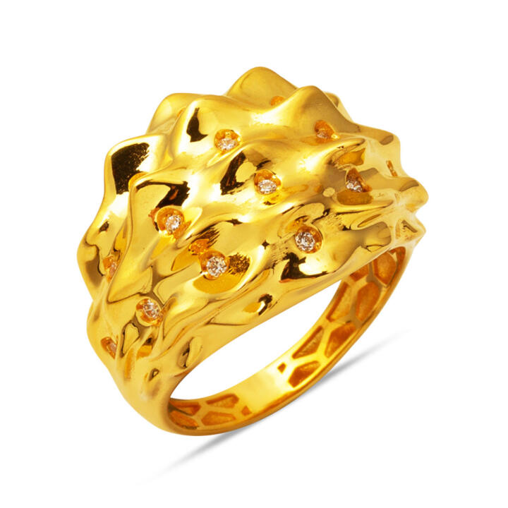 Lodos Fantazi 22 Ayar Altın Yüzük - 1