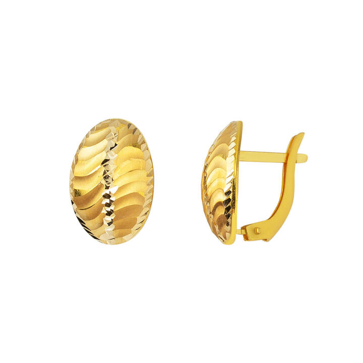 Meltem 22 Ayar Altın Küpe - 5