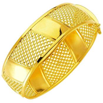 Sepet 22 Ayar Altın Kelepçeli Bilezik - Bilezikçi