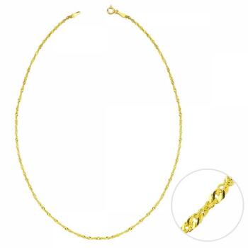 Singapur 22 Ayar Altın Zincir - 4