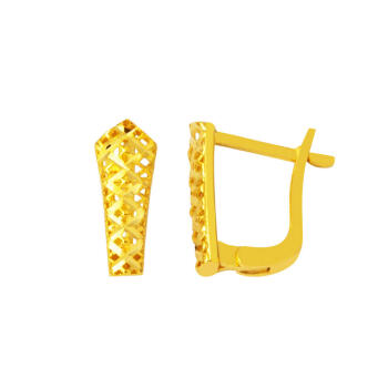 Spor Model Kadın 22 Ayar Altın Küpe - Bilezikçi