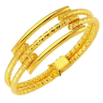 Taşsız 22 Ayar Altın Kelepçe Bilezik - Bilezikçi