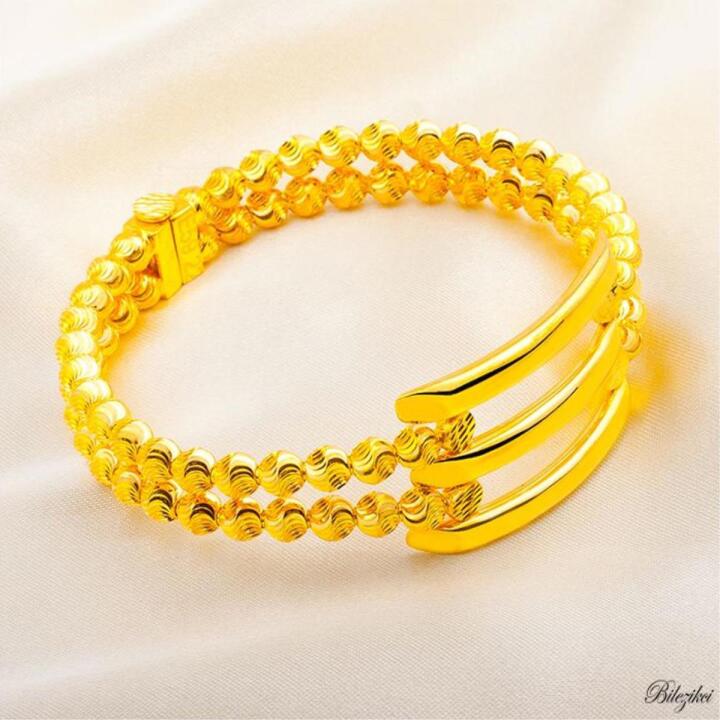 Taşsız Dorissa Kaburga 22 Ayar Bilezik 38 Gr - 2