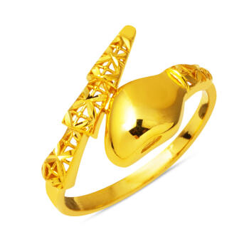 Yılan Tasarım İtalyan 22 Ayar Yüzük - Bilezikçi