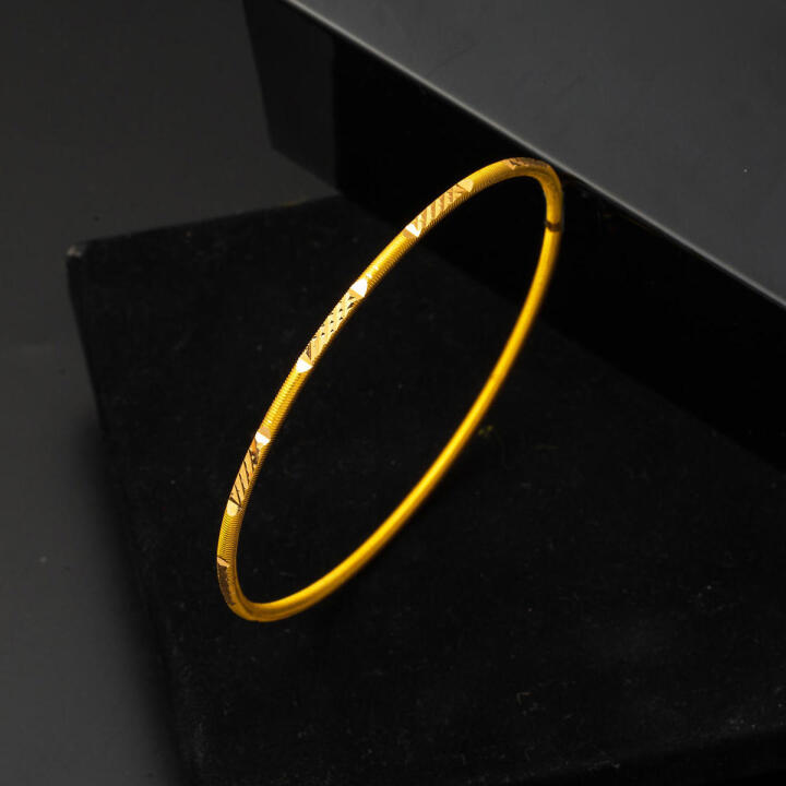 Yıldızlı Ajda Altın Bilezik 22 Ayar (3*12) 36 Gram - 3