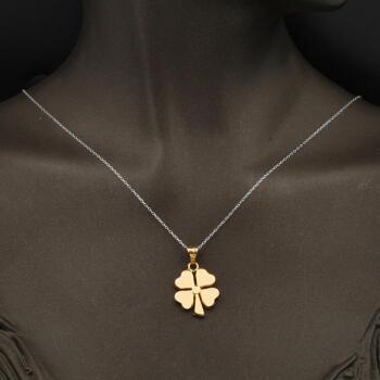 Yonca Altın Kolye Ucu 22 Ayar - 2