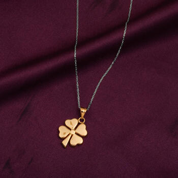 Yonca Altın Kolye Ucu 22 Ayar - 3