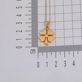 Yonca Altın Kolye Ucu 22 Ayar - 5